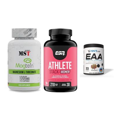 Ausdauer-Set: MST Magnesium + ESN Athlete + NNT EAA – alle enthaltenen Artikel