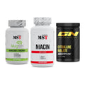 Ausdauer-Set: MST Magnesium + MST Niacin + GN Citrulline – alle enthaltenen Artikel