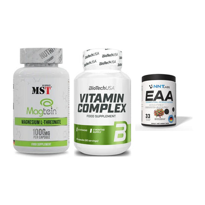 Ausdauer-Set: MST Magnesium + BioTech Vitamin + NNT EAA – alle enthaltenen Artikel
