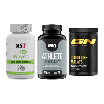 Ausdauer-Set: MST Magnesium + ESN Athlete + GN Citrulline – alle enthaltenen Artikel