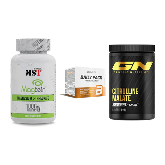 Ausdauer-Set: MST Magnesium + BioTech Daily + GN Citrulline – alle enthaltenen Artikel