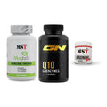 Ausdauer-Set: MST Magnesium + GN Q10 Health + MST Arginine RAW – alle enthaltenen Artikel