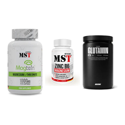 Ausdauer-Set: MST Magnesium + MST Zinc + Big Zone Glutami – alle enthaltenen Artikel