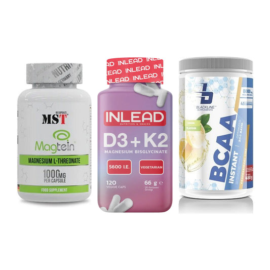 Ausdauer-Set: MST Magnesium + INLEAD Vitamin + Blackline – alle enthaltenen Artikel