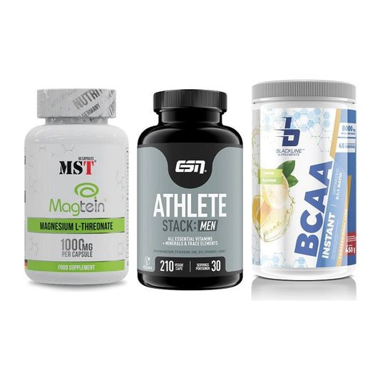 Ausdauer-Set: MST Magnesium + ESN Athlete + Blackline – alle enthaltenen Artikel
