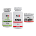 Ausdauer-Set: MST Magnesium + MST Niacin + MST Glutamine – alle enthaltenen Artikel