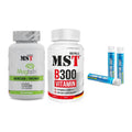 Ausdauer-Set: MST Magnesium + MST B300 B-Compl + Body Attack – alle enthaltenen Artikel