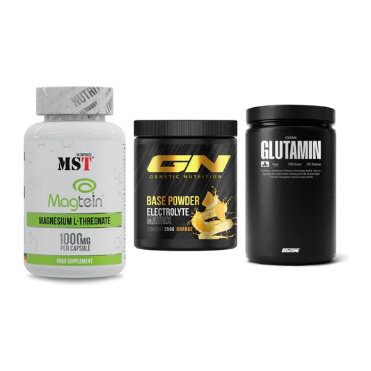 Ausdauer-Set: MST Magnesium + GN Base Powder + Big Zone Glutami – alle enthaltenen Artikel