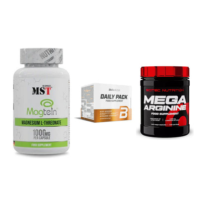 Ausdauer-Set: MST Magnesium + BioTech Daily + Scitec Mega – alle enthaltenen Artikel
