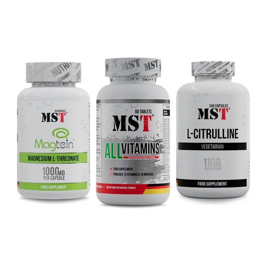 Ausdauer-Set: MST Magnesium + MST All Vitamins + MST Citrulline – alle enthaltenen Artikel