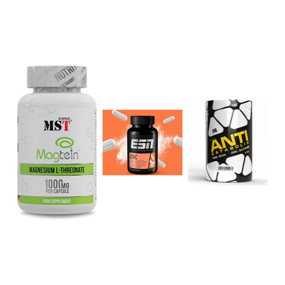 Ausdauer-Set: MST Magnesium + ESN Zinc + FA Nutrition – alle enthaltenen Artikel