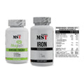 Ausdauer-Set: MST Magnesium + MST Iron Bisglyc + MST BCAA Zero – alle enthaltenen Artikel