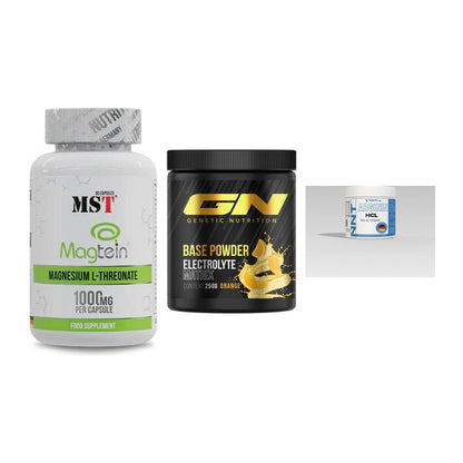 Ausdauer-Set: MST Magnesium + GN Base Powder + NNT Arginin – alle enthaltenen Artikel