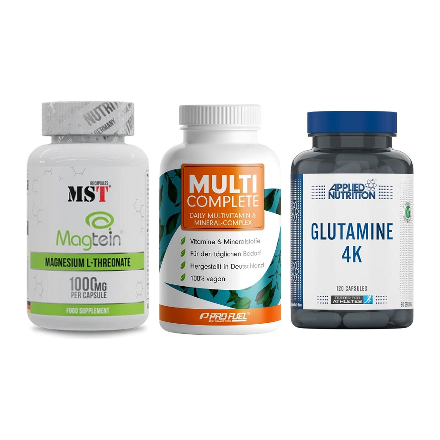 Ausdauer-Set: MST Magnesium + ProFuel MULTI + Applied Nutritio – alle enthaltenen Artikel