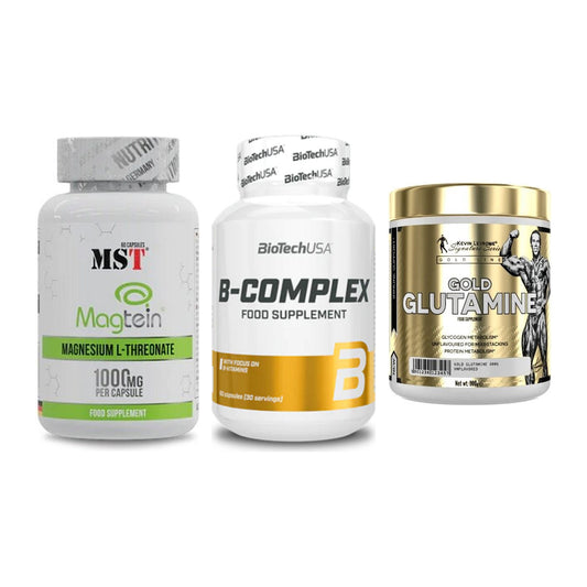 Ausdauer-Set: MST Magnesium + BioTech B + Kevin Levrone – alle enthaltenen Artikel