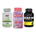 Ausdauer-Set: MST Magnesium + INLEAD Vitamin + BioTech BCAA+B6 – alle enthaltenen Artikel