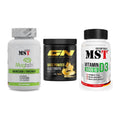 Ausdauer-Set: MST Magnesium + GN Base Powder + MST Vitamin D3 – alle enthaltenen Artikel