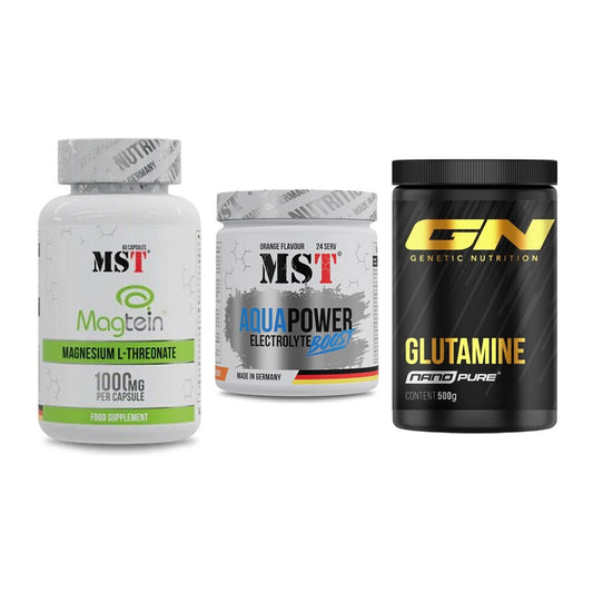 Ausdauer-Set: MST Magnesium + MST Aqua Power + GN Nano Pure – alle enthaltenen Artikel