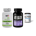 Ausdauer-Set: MST Magnesium + ESN Vitamin D3 + NNT Glutamin – alle enthaltenen Artikel