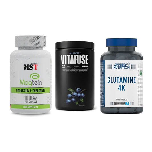 Ausdauer-Set: MST Magnesium + Big Zone Vitafus + Applied Nutritio – alle enthaltenen Artikel