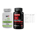 Ausdauer-Set: MST Magnesium + Body Attack Zink + INLEAD L-Arginin – alle enthaltenen Artikel