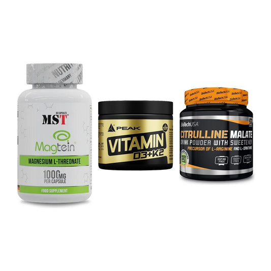Ausdauer-Set: MST Magnesium + Peak Vitamin + BioTech Citrulli – alle enthaltenen Artikel