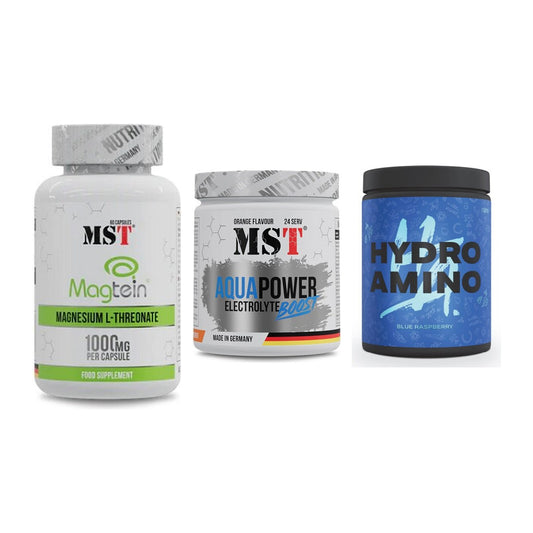 Ausdauer-Set: MST Magnesium + MST Aqua Power + Nanosupps Hydro – alle enthaltenen Artikel