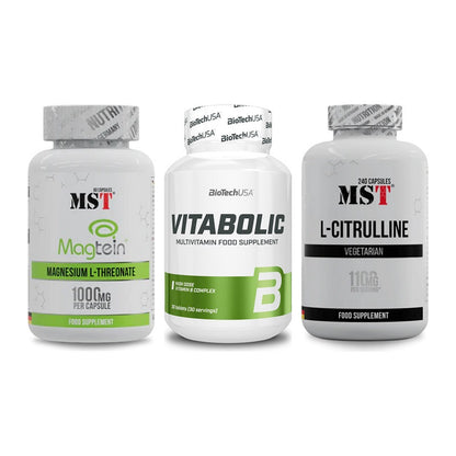 Ausdauer-Set: MST Magnesium + BioTech Vitaboli + MST Citrulline – alle enthaltenen Artikel