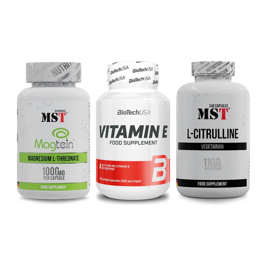 Ausdauer-Set: MST Magnesium + BioTech Vitamin + MST Citrulline – alle enthaltenen Artikel