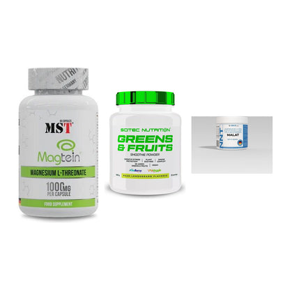 Ausdauer-Set: MST Magnesium + Scitec Greens + NNT Citrullin – alle enthaltenen Artikel