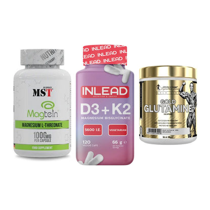 Ausdauer-Set: MST Magnesium + INLEAD Vitamin + Kevin Levrone – alle enthaltenen Artikel