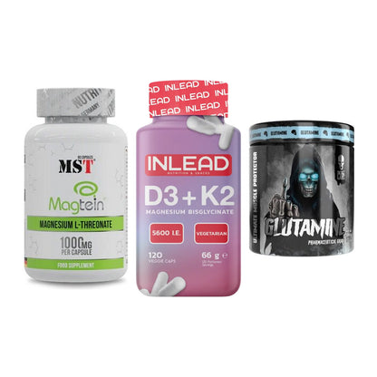 Ausdauer-Set: MST Magnesium + INLEAD Vitamin + Skull Labs – alle enthaltenen Artikel