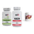 Ausdauer-Set: MST Magnesium + MST Niacin + BPS-Pharma This – alle enthaltenen Artikel