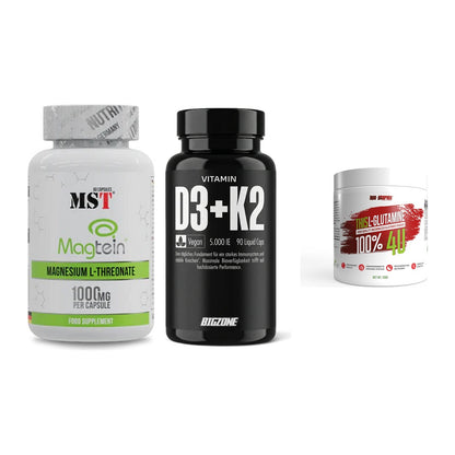 Ausdauer-Set: MST Magnesium + Big Zone Vitamin + BPS-Pharma This – alle enthaltenen Artikel