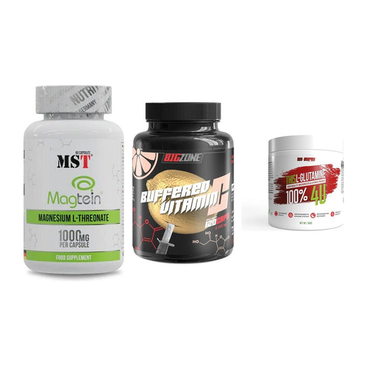 Ausdauer-Set: MST Magnesium + Big Zone Buffere + BPS-Pharma This – alle enthaltenen Artikel