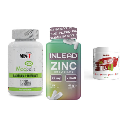 Ausdauer-Set: MST Magnesium + INLEAD Zink + BPS-Pharma This – alle enthaltenen Artikel