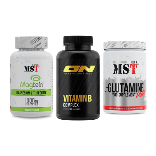 Ausdauer-Set: MST Magnesium + GN Vitamin + MST Glutamine – alle enthaltenen Artikel