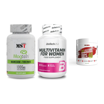 Ausdauer-Set: MST Magnesium + BioTech Multivit + BPS-Pharma This – alle enthaltenen Artikel