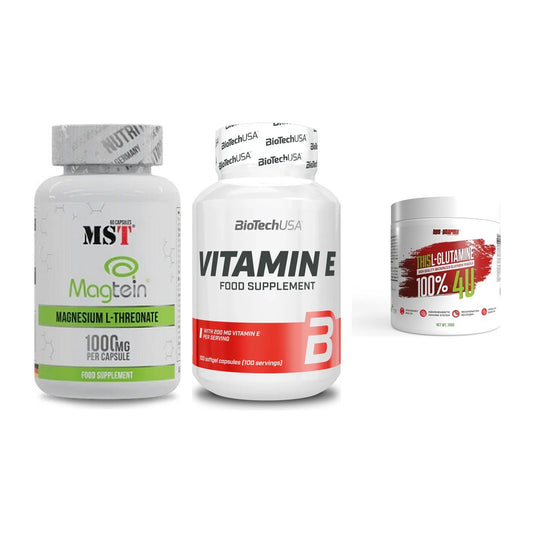 Ausdauer-Set: MST Magnesium + BioTech Vitamin + BPS-Pharma This – alle enthaltenen Artikel