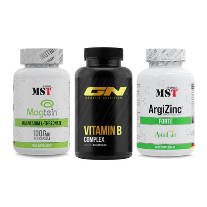 Ausdauer-Set: MST Magnesium + GN Vitamin + MST ArgiZinc – alle enthaltenen Artikel