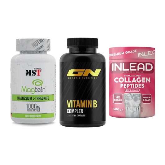 Ausdauer-Set: MST Magnesium + GN Vitamin + INLEAD Collagen – alle enthaltenen Artikel