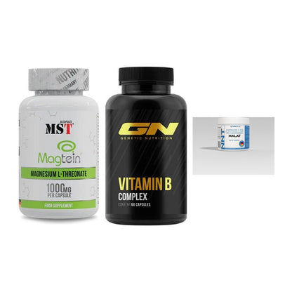 Ausdauer-Set: MST Magnesium + GN Vitamin + NNT Citrullin – alle enthaltenen Artikel