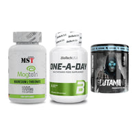 Ausdauer-Set: MST Magnesium + BioTech One A + Skull Labs