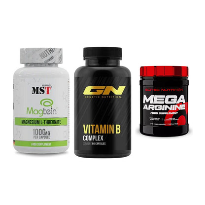 Ausdauer-Set: MST Magnesium + GN Vitamin + Scitec Mega – alle enthaltenen Artikel