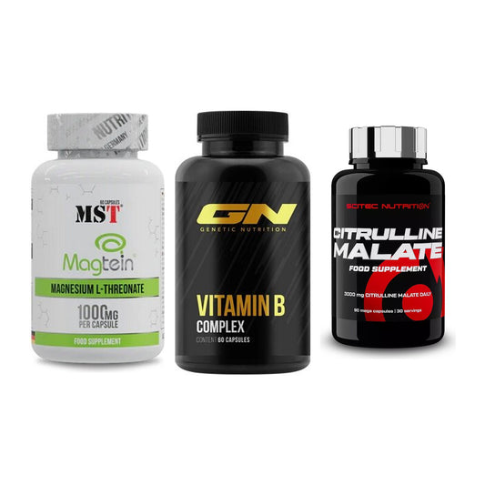 Ausdauer-Set: MST Magnesium + GN Vitamin + Scitec Citrullin – alle enthaltenen Artikel
