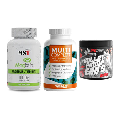 Ausdauer-Set: MST Magnesium + ProFuel MULTI + Big Zone Bulletp – alle enthaltenen Artikel