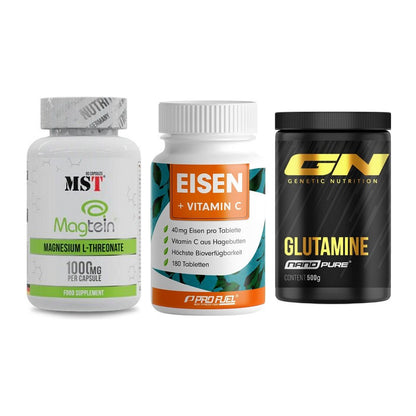 Ausdauer-Set: MST Magnesium + ProFuel EISEN + GN Nano Pure – alle enthaltenen Artikel