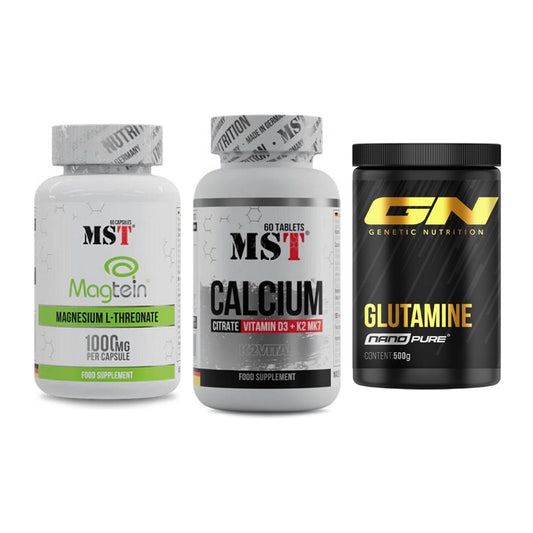 Ausdauer-Set: MST Magnesium + MST Calcium + GN Nano Pure – alle enthaltenen Artikel