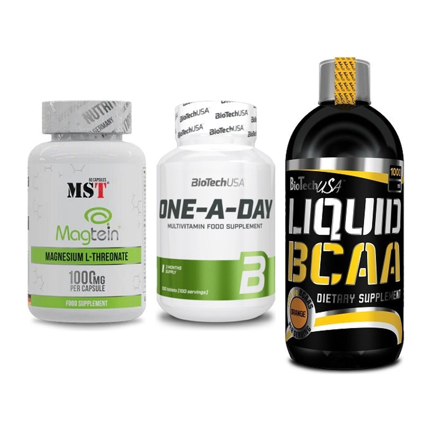 Ausdauer-Set: MST Magnesium + BioTech One A + BioTech Liquid – alle enthaltenen Artikel