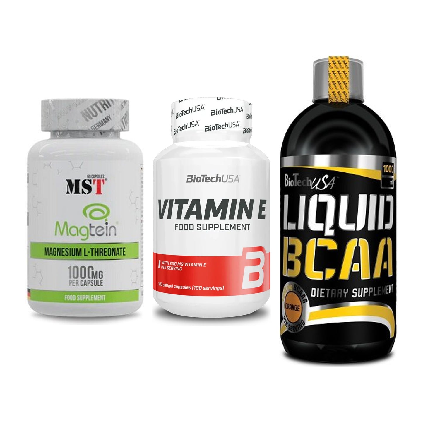 Ausdauer-Set: MST Magnesium + BioTech Vitamin + BioTech Liquid – alle enthaltenen Artikel